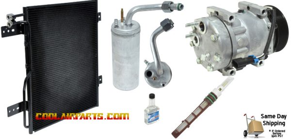 Truck HD Trucks Ford F550 F650  Caterpillar C7 Engine New AC Compressor Sanden 4544 4816 3547916C1 ABPN83304314 4676